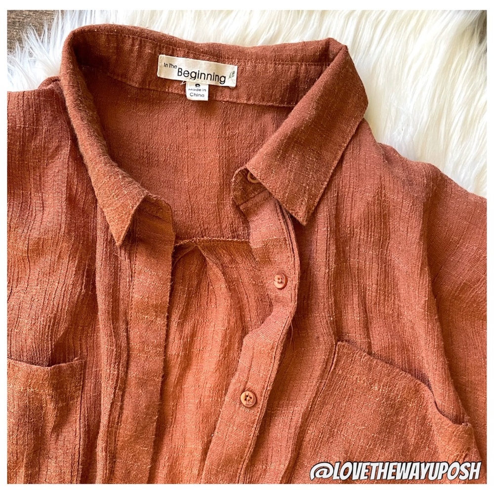 In The Beginning Long Sleeve Top